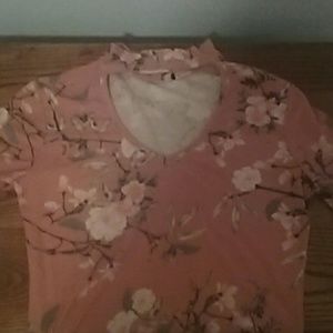 🍍Floral long sleeve top